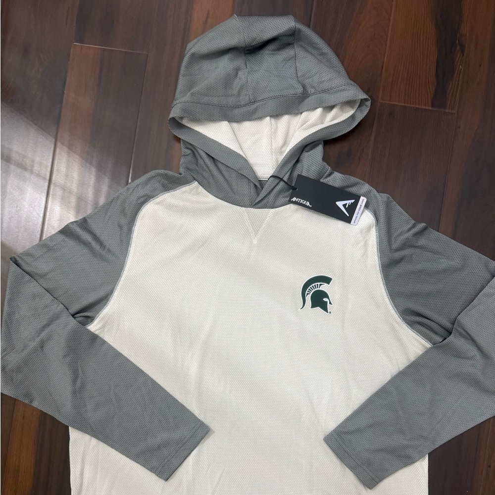 Antigua Michigan State University Spartans Men’s Lightweight Pullover